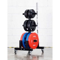 원판거치대 중량용 경량용 원판 바벨보관대 원판정리, 일반 모델(바퀴 없음)