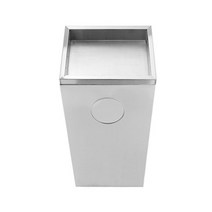 사각 재떨이 휴지통 40L (250X250X680), 재떨이사각 (59L) 350X250X680, 1개