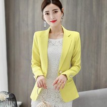 뉴욕멋쟁이 마리나 베이직 정장 자켓 컬러풀 여성재킷 포인트컬러자켓