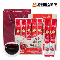 [KT알파쇼핑]석류 가득 담은 6년근 홍삼스틱 12g x 30포 + 쇼핑백, 상세페이지참조
