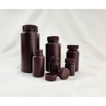 500ml 갈색 광구 시약 bottle 샘플 테스트 HDPE용기 (10ea), 500ml 광구용기 (10ea), 10개