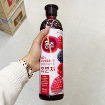 청정원 홍초 900ml(복분자)