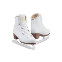 Jackson Ultima Mystique 여성용/여아용 피규어 아이스 스케이트 - 여성용 사이즈 7/240mm116008, Kids 12, White