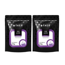 타코 자색고구마 파우더 870g (2개세트), 단품