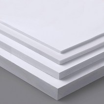 폼보드 제작 폼포드 보드롱 압축 스티로폼 우드락 5pcs pvc 플라스틱 플랫 모델 플레이트 diy 건물 모델 재료 100x100mm 100x200mm, 100x100x1mm