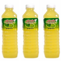 태국 라임주스 500ml Thai lime juice 45% 고함유 요리재료, 24개