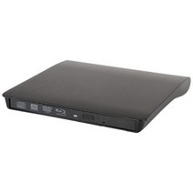 외장cd롬 디비디플레이어 리더기 외장 DVD 드라이브 상자 USB 30 광학 버너 슬림 r용, 02 Black