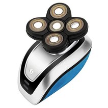 USB 충전식 5헤드 이발기 두피 수염관리 면도 그루밍, 6) 세트+예비헤드