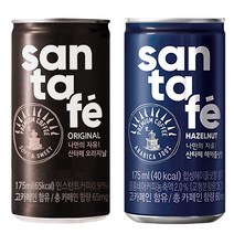 (주)팔도식품 산타페 오리지날 헤이즐넛 캔커피 175ml 각 30캔 총60