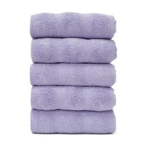 클라우망 포그니 40수콤팩트코마사 호텔타올 소프트옐로우 180g 5장 1개, 베리페리