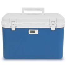 의료용 온도계 아이스 박스 보냉 쿨러 온도 표시 상자, 56L(블루아이스 포함), 56L