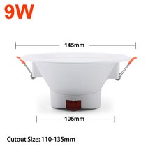 조명 Tuya 똑똑한 LED Downlight WiFi 천장은 아래로 중단했다 Dimmmable 반점 램프 5W 7W 9W 15W RGB + CW WW 변화 할 수있는 일 Ale, 2 Pieces