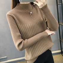 부드러운 반목 폴라 니트티 11컬러 MA8042 신축성도 좋아요