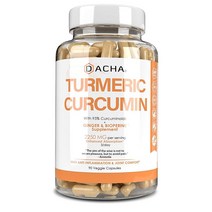 DACHA Triple Strength Tumeric Curcumin Supplement 트리플 스트렝스 터메릭 커큐민 90정