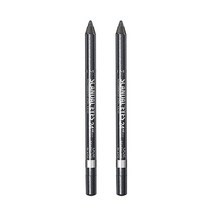 Rimmel 림멜 스캔들아이즈 워터프루프 Kohl Kajal 아이라이너 스파클링 블랙 1.2 ml 0.04 액량 온스 2개 팩, 0.04 Ounce (Pack of 2), Sparkling Black