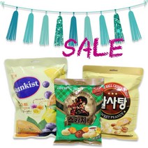 해태제과 썬키스트 317g+스카치 세가지맛 317g+알사탕 319g (대용량), 953g, 1세트