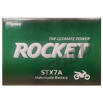 로케트 STX7A 오토바이 밧데리 AGM 모터사이클 배터리 (배터리 제원표 확인후 주문 필수), 로케트 STX7A 오토바이배터리, 1개