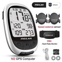 케이던스센서 속도계 즈위프트 센서 GPS 자전거 컴퓨터 방수 자전거 블루투스 무선 사이클 컴퓨터 주행 거리계 garmin 용 사이클링, m2 그룹 05