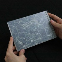 엠플래닛 투두리스트 위클리 플래너 학생 가로형 다이어리북 반투명커버 스프링문구 꾸미기, Blue