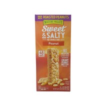 Nature Valley 스위트앤솔티 땅콩 그래놀라 바 48입 대용량 Sweet & Salty Nut Granola Bars Peanut 1.6kg, 1팩