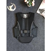 승마 안전 조끼 승마복 보호복 초보 방패 통기성 고급 안전장비 성인, L개, 시니어 블랙