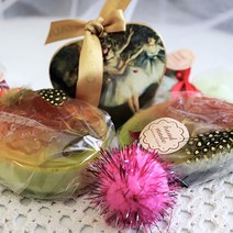 아보카도호호바 천연비누 10개 만들기 DIY 키트, 민무늬4구직사각, 파프리카