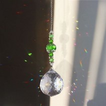 썬캐쳐 Suncatcher-크리스탈 샹들리에 장식 반사 조명 캐처 스테인드 글라스 비드 홈 행잉 펜던트 차크라 장식품, S4