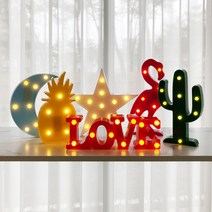 LED 마퀴라이트 무드등, 러브