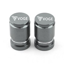 휠캡스티커 Wheel Tire Valve Caps Airtight Cover For Voge 500DS 300AC 300R ER10 SR4 350 AC DS, 05 Titanium