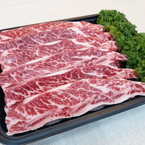 [당일발송] LA갈비 꽃갈비 엘에이갈비 구이용 찜용 1kg 초이스 미국산 더예쁜한우, LA갈비 (초이스등급) 구이용 1kg, 1개