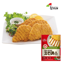 참프레-허브 통가슴살 치킨까스1kgx2봉, 1kg, 2봉