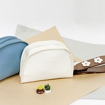 [문구티쳐] 토단 가죽 꽃 파우치 만들기 1인세트 3종 택1 DIY 다용도 가방 만들기 가죽소품 실과교재 바느질놀이 다용도 파우치 바느질교구 실과교구 가죽만들기 핸드메이드, 가죽 꽃 파우치 만들기 1인세트_크림 브론즈, 1개