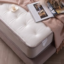 [방수커버증정] 삼익가구 딥모어 노블레스 23cm 양모 9존독립매트리스(싱글/슈퍼싱글/퀸/킹), 01. 싱글, 베이지