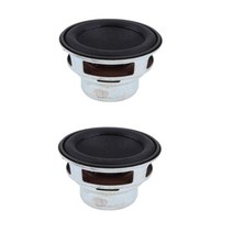 GHSHOP 45mm 4 옴 8w 전체 범위 오디오 스피커 라운드 스피커 18 코일 고무 가장자리, 설명한대로, 설명한대로, 그림과 같이
