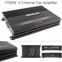 PUZU LVPIN DSP 카오디오 바이크 오토바이앰프 해양보트 DC12V K-705 자동차 오디오 앰프 4 채널 4Ohm 3800W 알루미늄 전문 고출력
