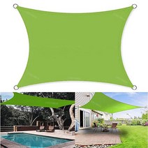 파고라 야외 정자 조립식 테라스야외 차양 방수 그늘막 정원 파티오 자동차 캔버스 천막 직사각, 08 green_04 2x5m