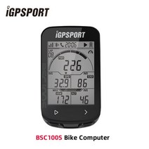 IGPSPORT-BCS100S 컴퓨터 IGS 자전거 BLE ANT 2.6 인치 방수 무선 스톱워치 MTB 로드 사이클링, BSC100S