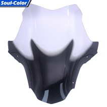 pcx 미들 롱 롱롱 오토바이 윈드스크린오토바이 스포츠 바이저 앞 유리 Viser Windscreen 혼다 pcx160에 적, 01 공간