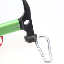 강철 카라비너 견고한 스틸비너 캠핑 고정 고리 등산 연결 고리 강철비너 7cm 10개