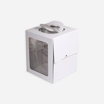 새담 2단 손잡이 케이크 창박스 1호 5개 / 쉬폰 크리스마스케익 선물 상자