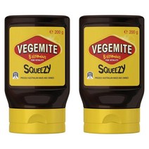 Vegemite Jam Squeezy 호주 베지마이트 잼 스퀴지 200g 2팩, 2개