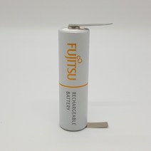 후지쯔 1.2V AA 1900mAh 니켈수소 Ni-MH 단자타입 면도기 이발기 바리깡 클리퍼 충전지 브라운 필립스 파나소닉 리필배터리 충전배터리, 1개