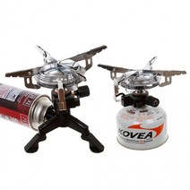 코비카 알라딘 캠핑 가스스토브 JA-1005, 실버/블랙