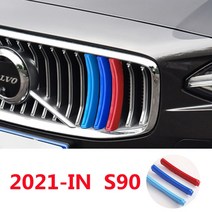 자동차 레이싱 그릴 3 pcs 볼보 S60L S90L XC40 XC60 XC90 XC70 V90 CC S90 S60 S40 V60 자동차 M 3 스웨덴, 18 M21-IN S90L