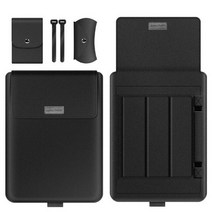 Huawei Matebook D 14 D 15 D 16 X Pro 용 노트북 슬리브 백 MacBook Air Pro 13 M1 M2 케이스 MagicBook 14 15 커버, For Macbook Pro 16, Black