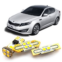 MIXX LED 실내등 번호판등 K5, 번호판 T10 2개