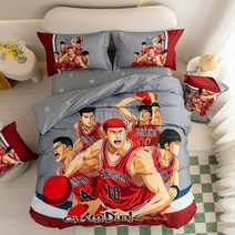 슬램덩크 이불커버 캐릭터 침구세트 침구 호텔 이불 강백호 서태웅