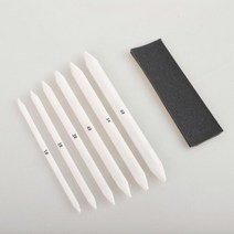 머글리 찰필 6p 사포 8장 세트 찰필화 오일 파스텔, 1개