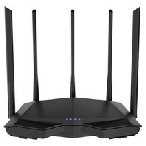 무선 공유기 라우터 Tenda ac7 wifi 5g 11ac 2.4ghz 5ghz 1wan+3lan 포트 56dbi 안테나 중국 스마트 앱 관리, 영국 플러그 추가_소매 상자 없이