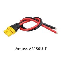 돼지코 어댑터 일본여행 Amass AS150U Aew Antifire 벨트 신호 바늘 방수 링 플러그 짧은 랩 고무 실리콘 와이어 보호 라인 3555 cm 길이, 35CM_AS150U-F, 01 AS150U-F_01 35CM